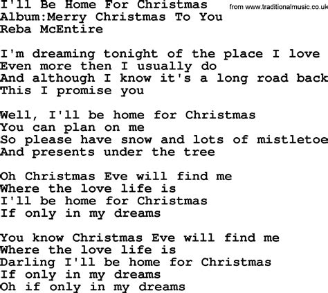 original lyrics to i'll be home for christmas|i will be home for christmas lyrics.